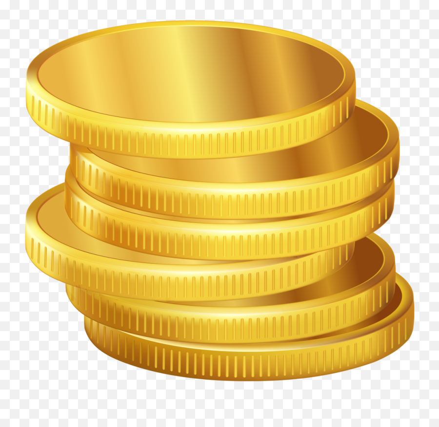 Golden Coins Png Clipart - Coins Clipart Png Emoji,Gold Emoji