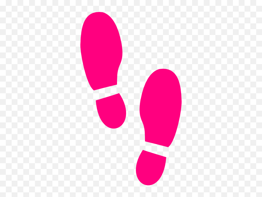 Shoe Print Clip Art At Clkercom - Vector Clip Art Online Pink Shoe Print Clipart Emoji,Emoji Art Free High Heeled Boots Clipart