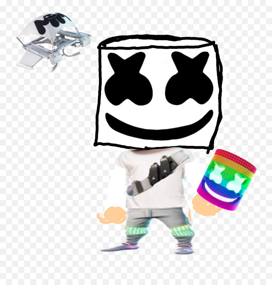 Marshmellow Funpop Sticker - Fortnite Pullover Marchmallow Emoji,Emojis Marshmellow