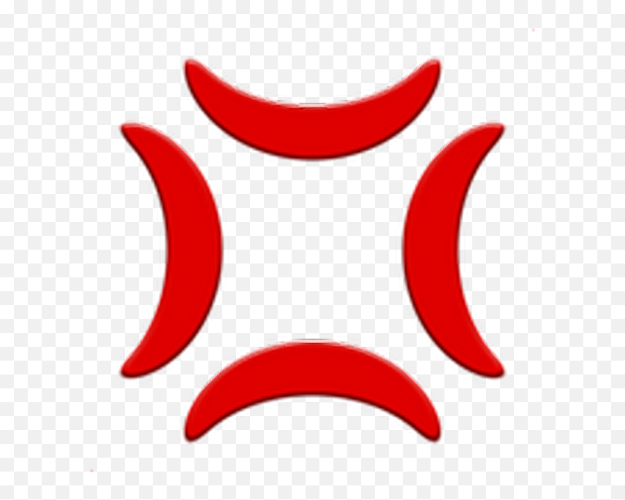 Anger Symbol Emoji Emoticon Sticker By Jimawariart - Anger Symbol Emoji,Symbol Emoji