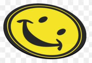 Funny Yellow Smiley For Happy People - Wide Grin Emoji,Rasta Flag Emoticon Symbol