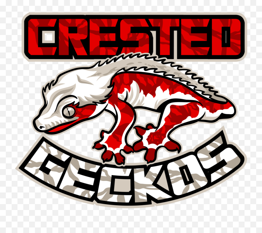 Crested Geckos Mascot Logo - Crested Gecko Logo Emoji,What Does Color Say About Crested Geckos Emotion