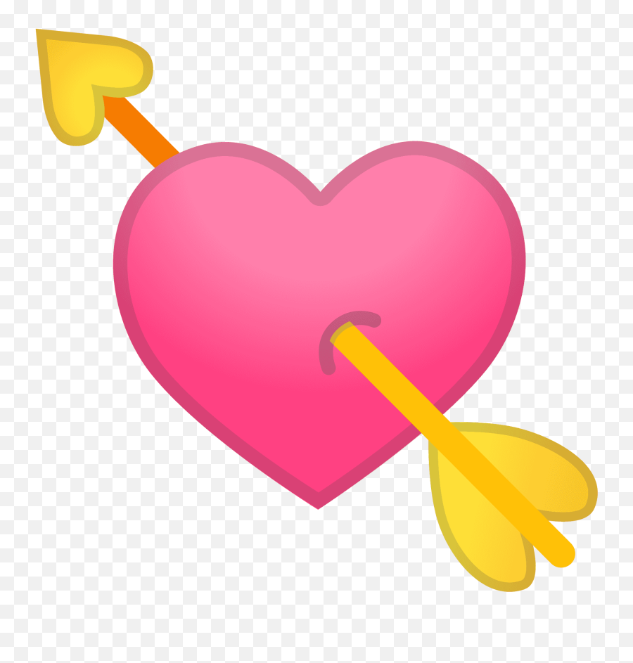 Heart With Arrow Emoji Clipart,Red Arrow Emoji