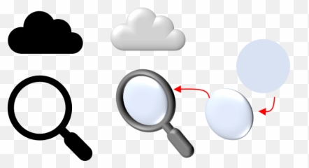 Icons - Loupe Emoji,Magnifying-glass Emojis Suits Usa