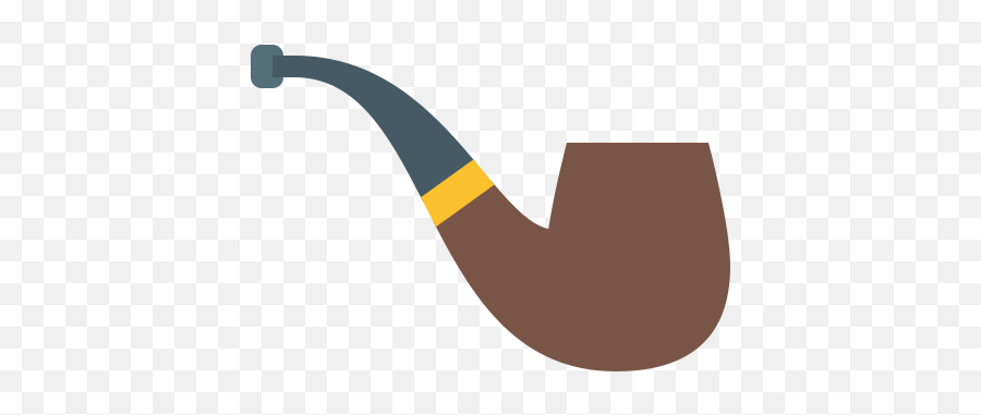 Smoking Pipe Icon In Color Style - Pipe Emoji,Smoking Emoji On Skype
