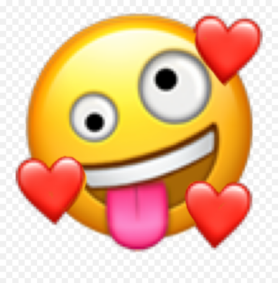 Iphoneemoji Iphone Emoji Sticker - Aggressive Love Emoji,Crazy Emoji