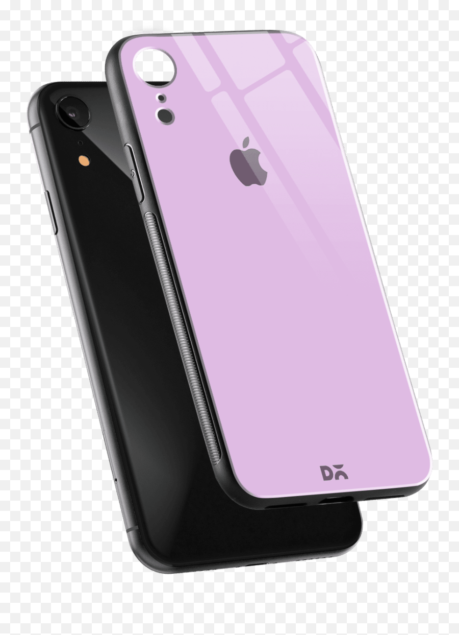 Dailyobjects Lavender Glass Case Cover - Mobile Phone Case Emoji,Make Emojis Bigger Iphone Xr Messenger