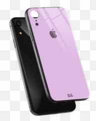 Dailyobjects Lavender Glass Case Cover - Mobile Phone Case Emoji,Make Emojis Bigger Iphone Xr Messenger