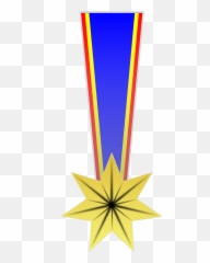 Award Medal Ribbon - Medals Border Design Hd Emoji,Medal Ribbon Emoji