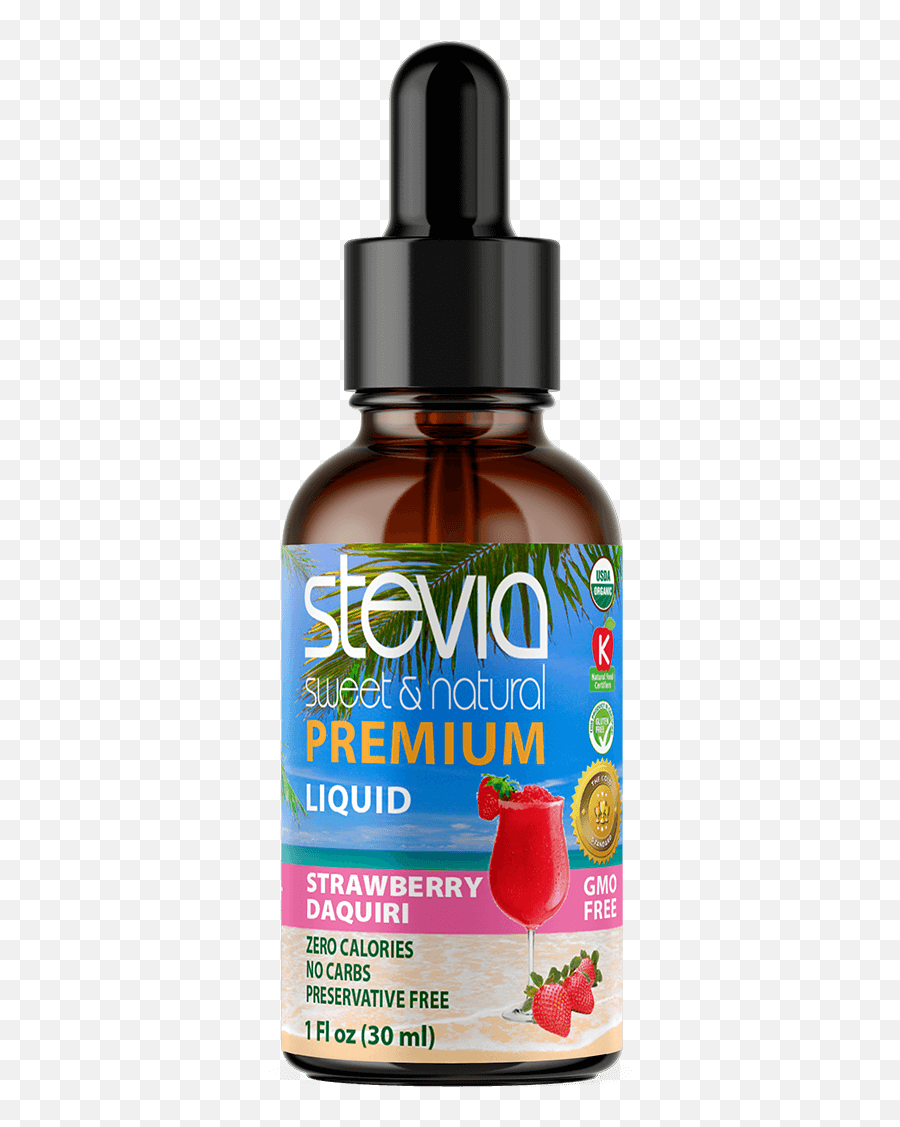 Strawberry Daiquiri Premium Quality Stevia Drops Organic Emoji,Strawberry Emotion Extract