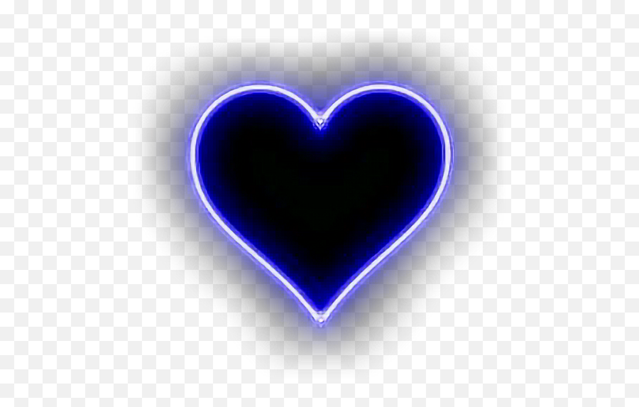 Black Heart Love Like Eye Blue Sticker By Neonya - Girly Emoji,Little Black Heart Emoji