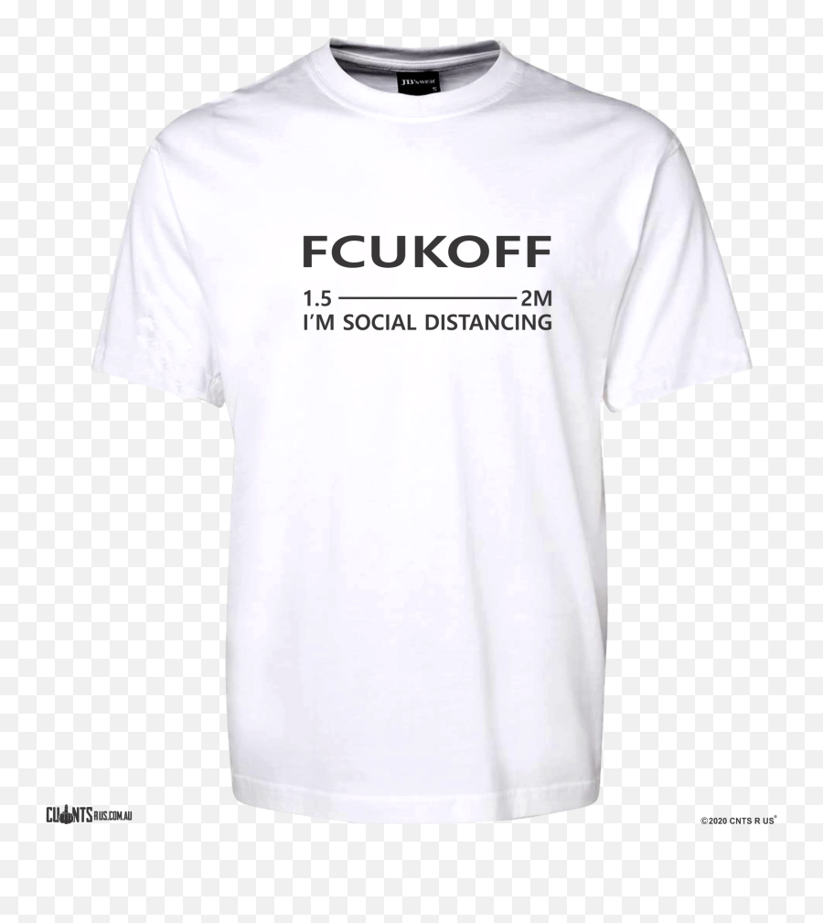 Fcukoff Im Social Distancing 1 - Fashion Brand Emoji,Emoji Shirts Adults