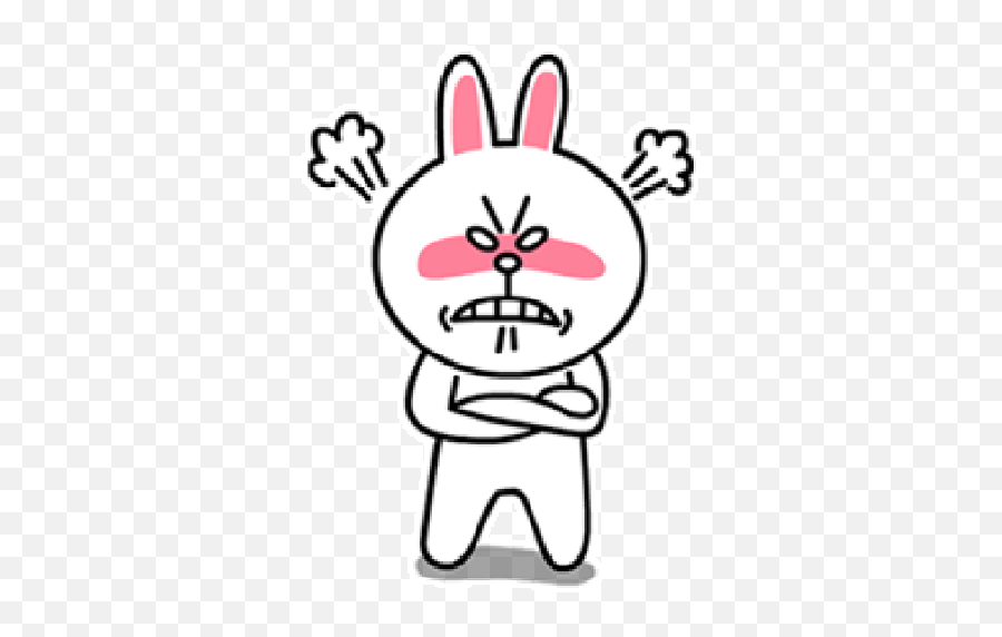 1 Brown U0026 Cony By Testing - Sticker Maker For Whatsapp Emoji,Cony Emoticon Line