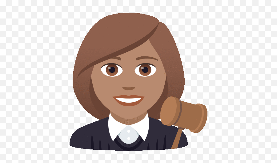 Judge Joypixels Gif - Happy Emoji,Gavel Emoji Copy