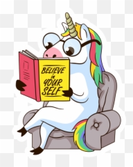 Unicorn Believe In Yourself Book - Unicorn Believe In Yourself Emoji,Emoji Sticker Book