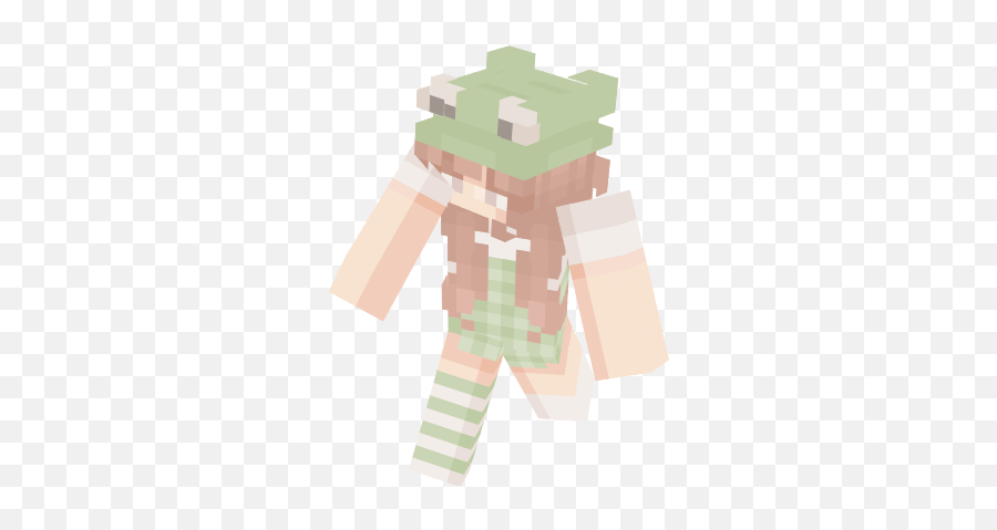 Frog Girl Nova Skin Minecraft Girl Skins Minecraft Emoji,Stone Golem Emoji