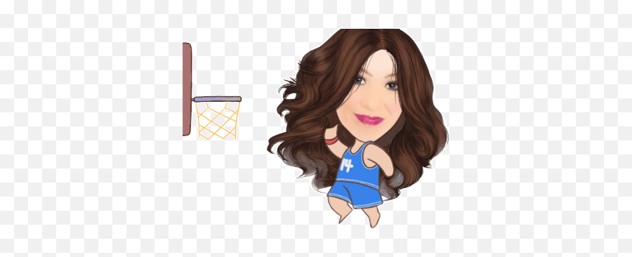 Slam Dunk Basketball Sticker - Slam Dunk Basketball Hoops Emoji,Cowabunga Emoji