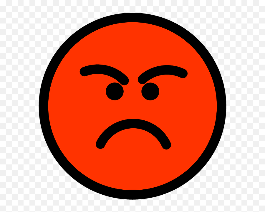 Mood Expression Angry Emoticon - Hatred Clipart Emoji,Angry Face Emoji