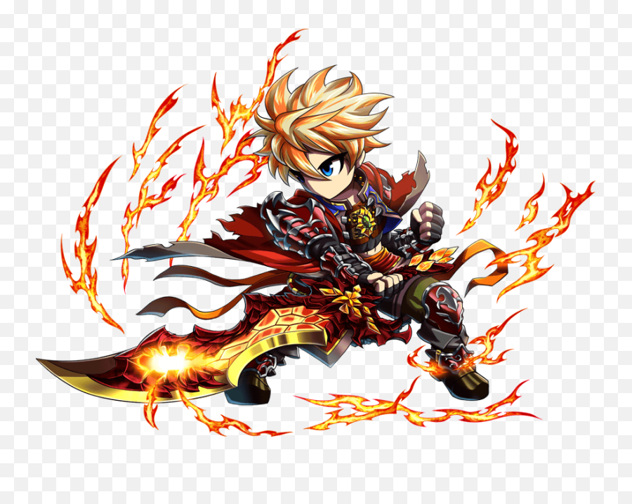 Download Unit Ills Full 10294 - Brave Frontier Fire Sword Brave Frontier Sword Unit Emoji,Sword Emoji Png