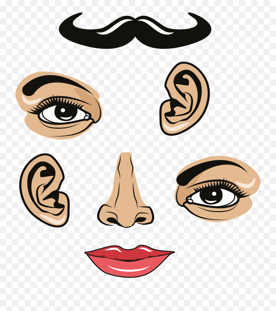 Face Parts Clipart - Face Parts Clipart Emoji,Printable Emoji Face Parts
