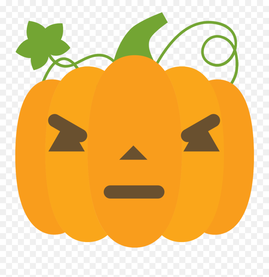 Free Emoji Pumpkin Smile Png With - Pumpkin Smiley Clip Art,Jackolantern Emoji