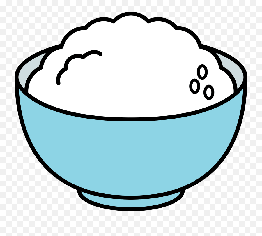 Rice Bowl Transparent - Transparent Rice Bowl Clipart Emoji,Ramen Bowl Emoji