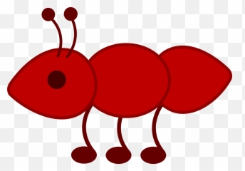 Ants Clipart Red Object Cute Borders - Red Ant Clipart Emoji,Usher Emoji