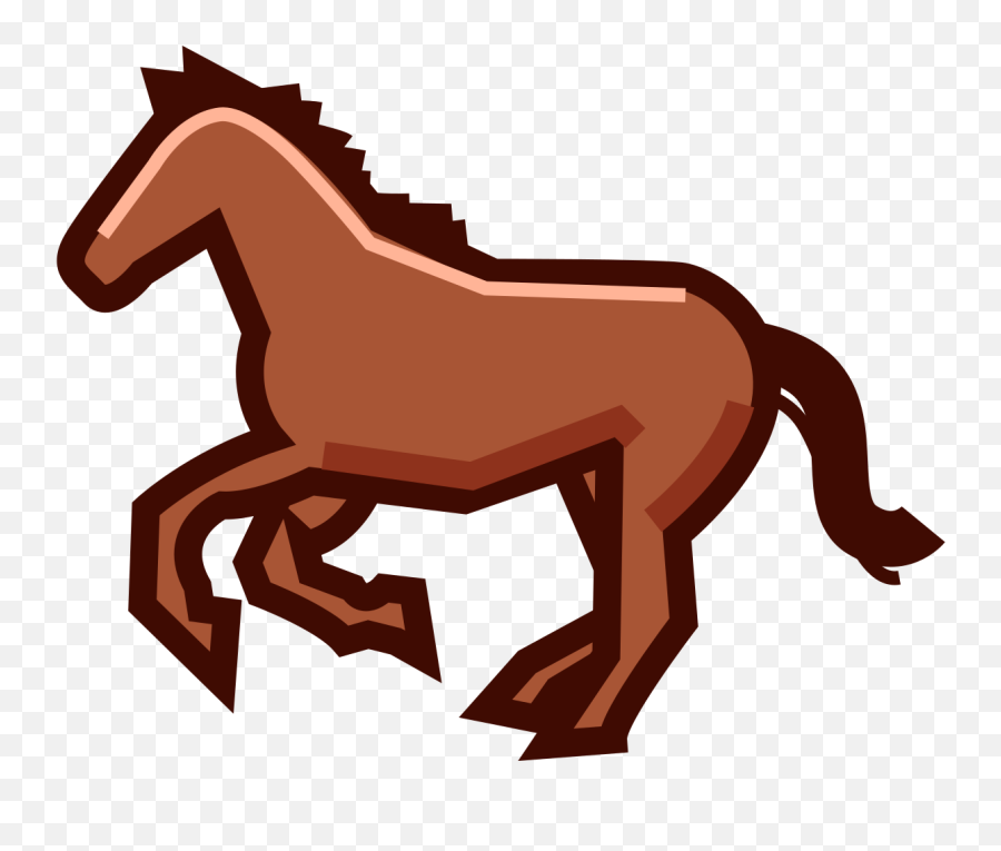 Horse Emoji Clipart Free Download Transparent Png Creazilla - Mustang Emoji,Race Car Emoji