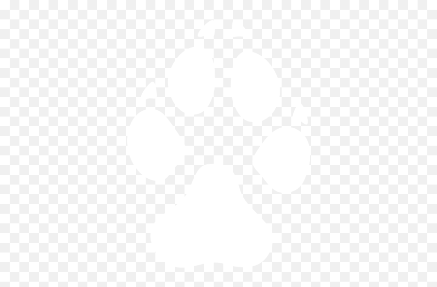 White Footprints Dog Icon - Free White Footprint Icons Paw Icon White Png Emoji,Dog Paw Emoticon