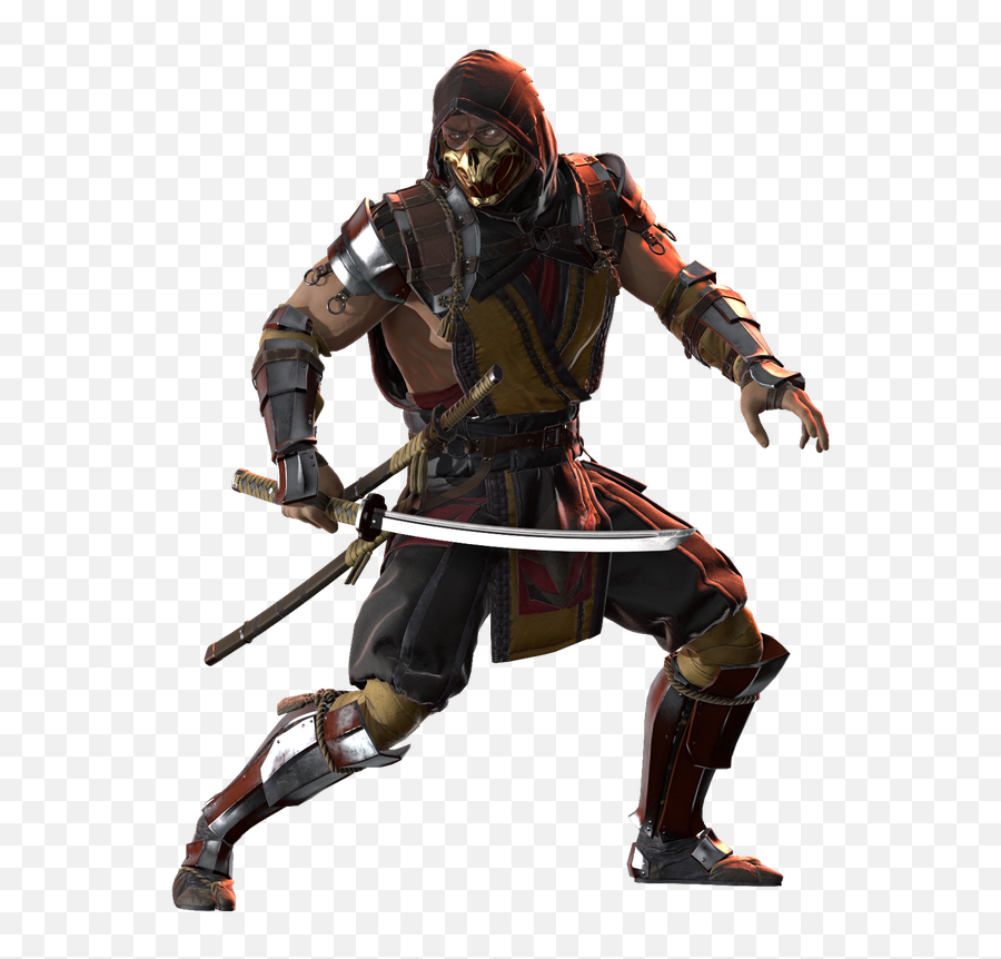 Main Characters From The Last Six Games - Scorpion Png Mortal Kombat 11 Emoji,Cornucopia Or Horn Of Plenty Emoticon To Copy + Paste