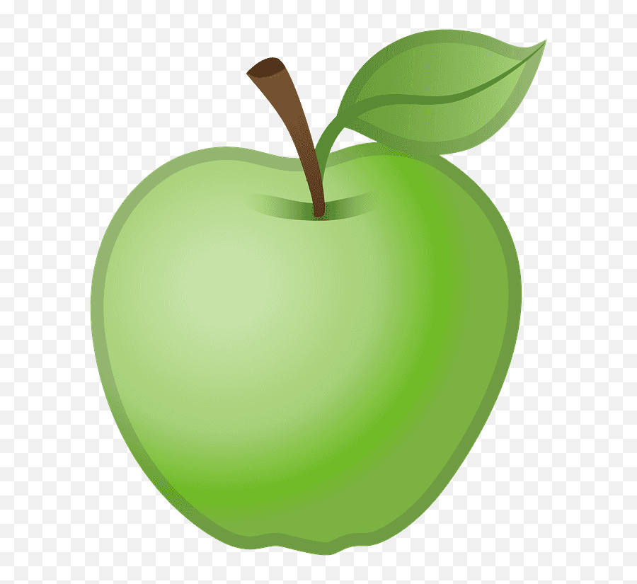Green Apple Emoji - Green Apple Icon Png,Green Emoji