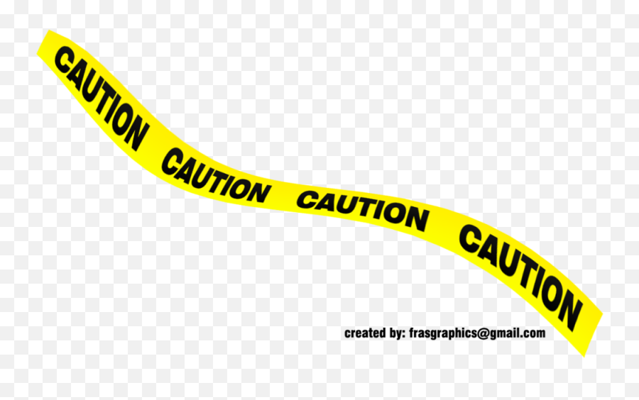 Yellow Caution Tape 1 - Caution Tape Emoji,Caution Emoji