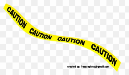 Yellow Caution Tape 1 - Caution Tape Emoji,Caution Emoji
