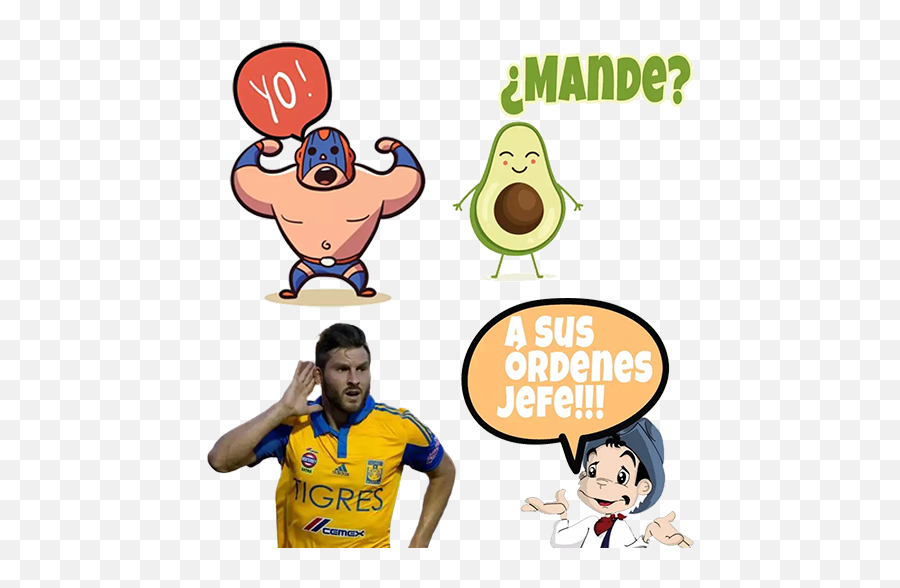 Stickers Mexicanos Para Whatsapp - Happy Emoji,Imagenes Chidas De Emojis