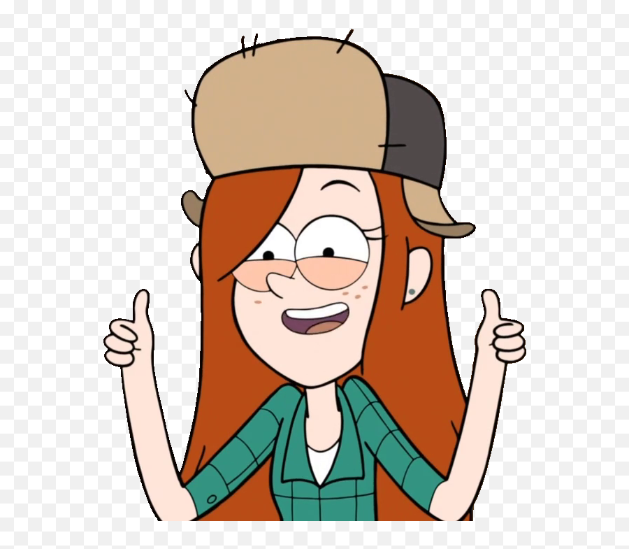 Wendy Approves - Stickers De Gravity Falls Emoji,Animation Facial Emotion Thumbnail