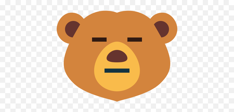 Bear - Happy Emoji,Bear Clip Art Emotions