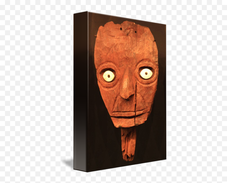 Ancient Inca Wooden Ceremonial Mask - Peru Masks Emoji,Emotions Art Mask
