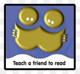 Read Teach A Friend To Read - Happy Emoji,'reading' Emoticon