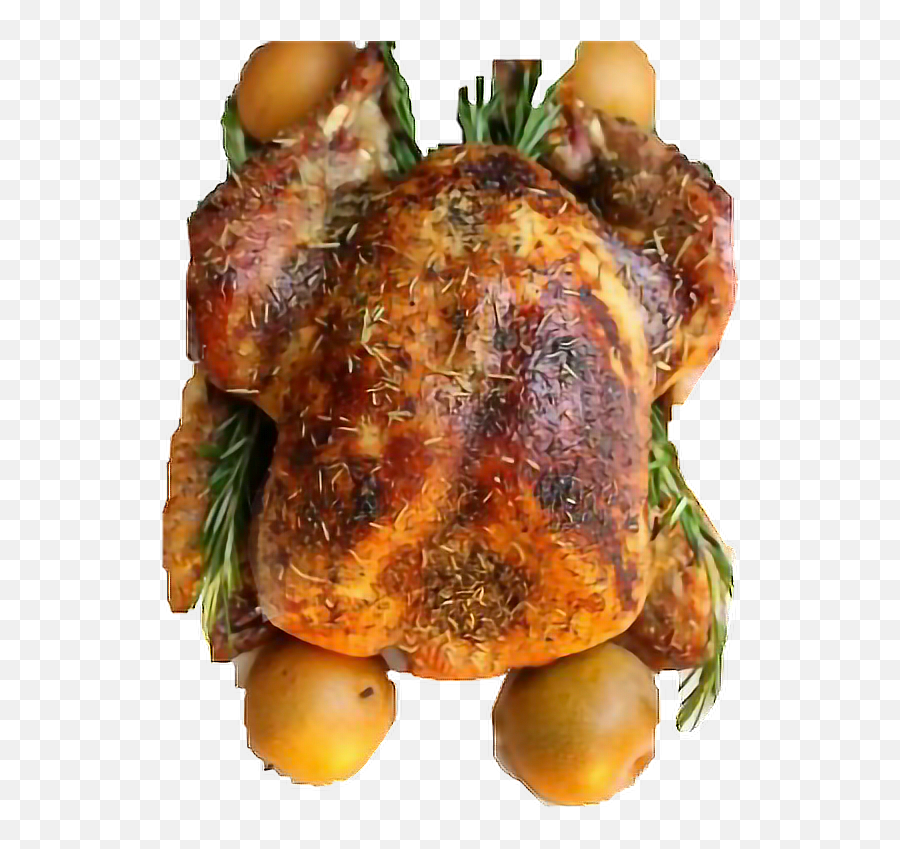 Turkey Dinner Lunch Sticker - Food Emoji,Cooked Turkey Emojis