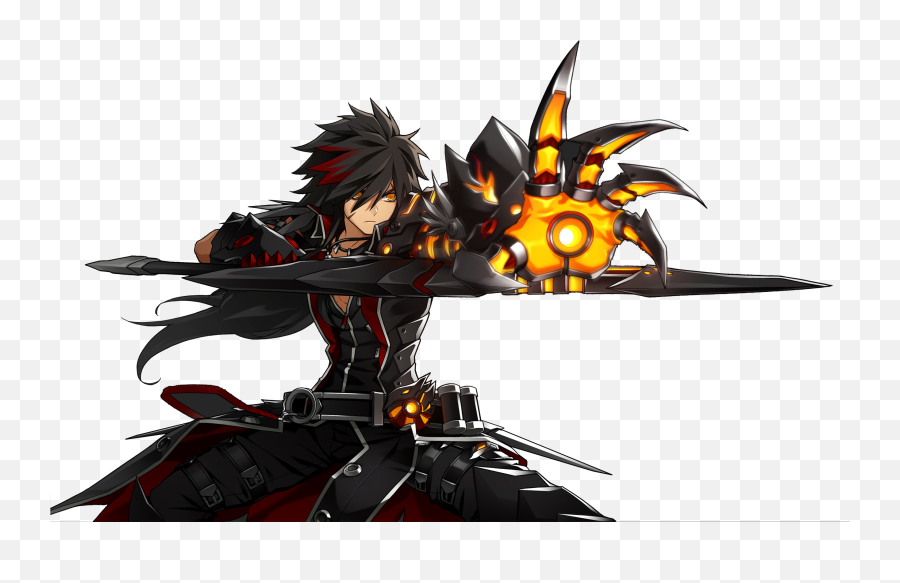 Elsword Character Design Character Art - Raven Cronwell Veteran Commander Emoji,Ain Erbluhen Emotion Spiritualism