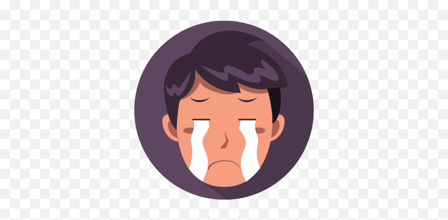 Emoticon Emoji Man In Tears Free Icon Of Author Emoticon - Emoticon,Real Life Emoticon Tears