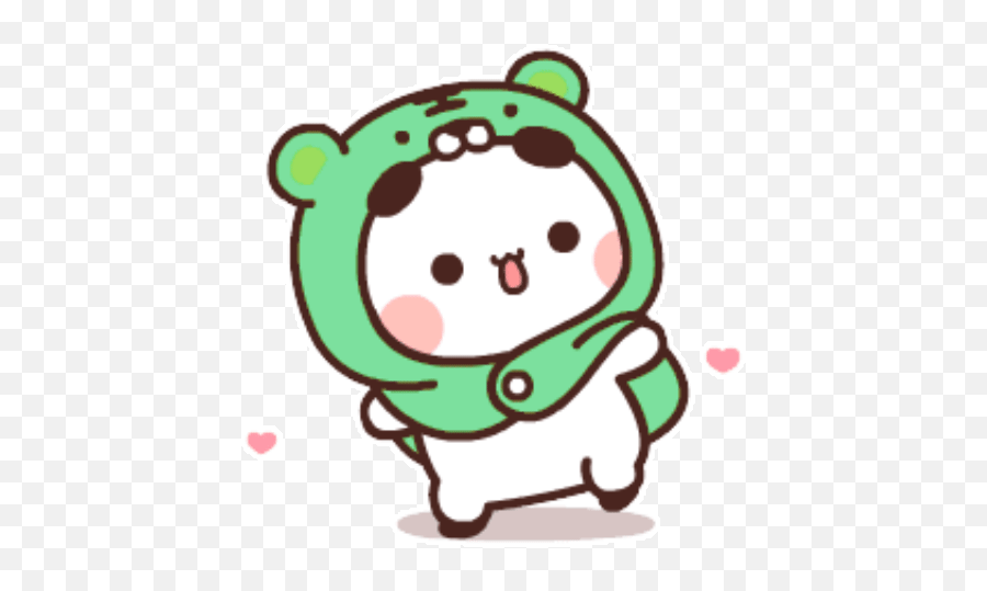 Sticker Maker - Gif Panda Bear Sticker Emoji,Emoticons Sueño