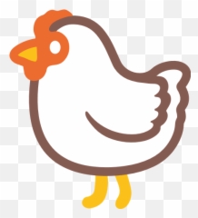 Chicken - Android Chicken Emoji,Chick Emoji