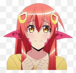 Monster Musumeu201d Stickers Set For Telegram - Miia Monster Musume Sticker Emoji,Uma Musume Discord Emojis