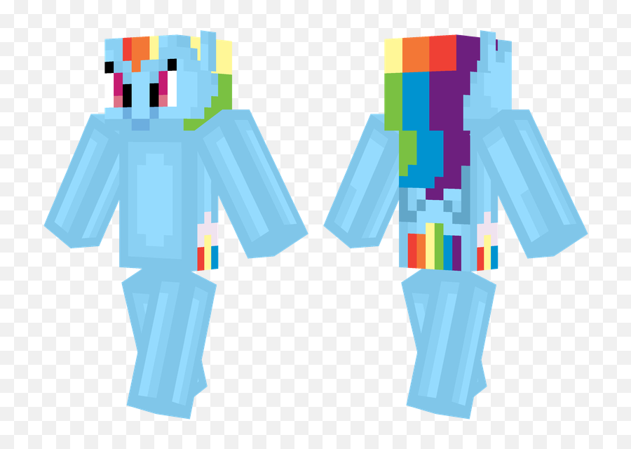 Rainbow Dash Minecraft Skins Emoji,My Little Pony Rainbow Dash Emoticons