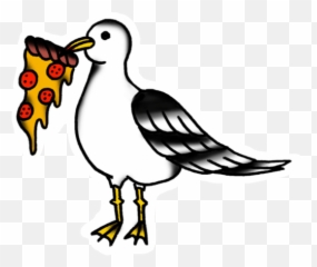 Prego Seagulls Emoji,Black And White Tattoo Emoji Clipart