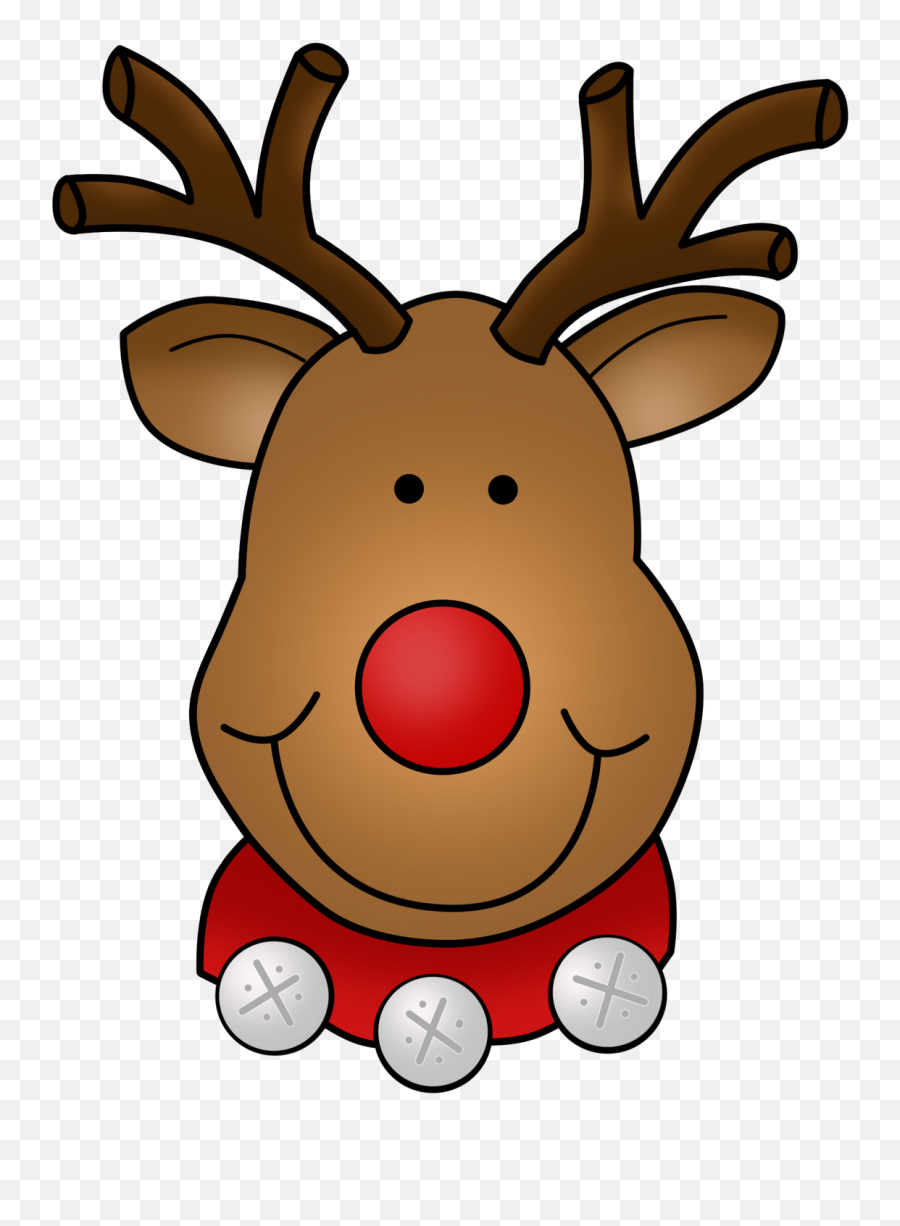Rudolph Face Png U0026 Free Rudolph Facepng Transparent Images - Clipart Rudolph Red Nosed Reindeer Emoji,Reindeer Emoji