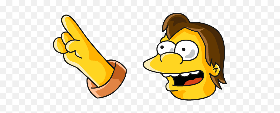 The Simpsons Cursors Collection - Sweezy Custom Cursors Emoji,Simpson Emotions