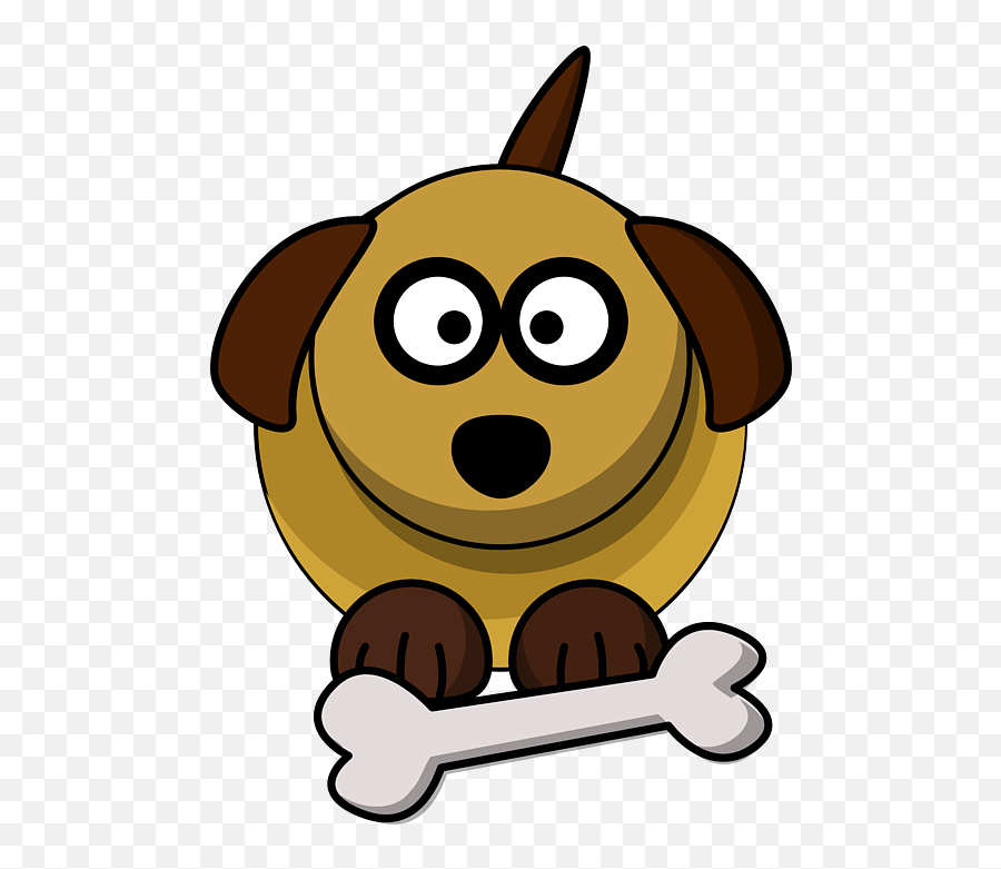 Dog Cartoon Bone Pet Animal Cute Canine Art Weekender Tote Emoji,Emoticon Dog Bone For Facebook