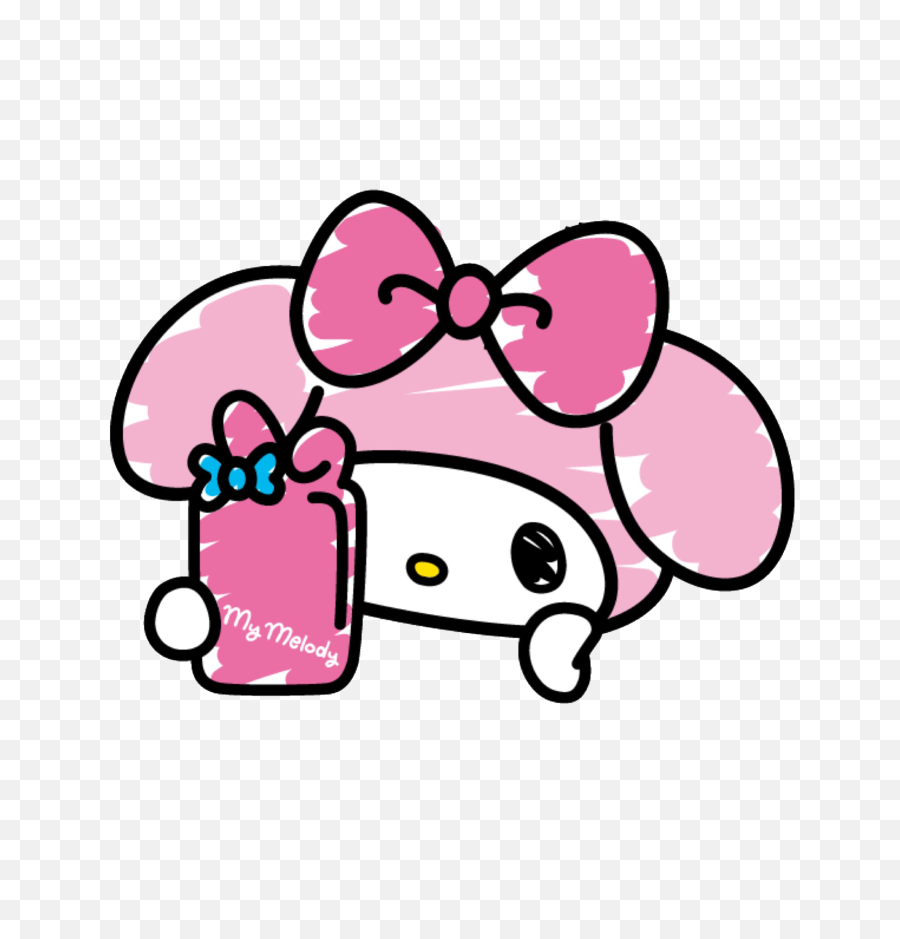 My Melody Selfie Sweeties Hello Kitty Art Girl Cartoon Emoji,Live Long And Prosper Emoji